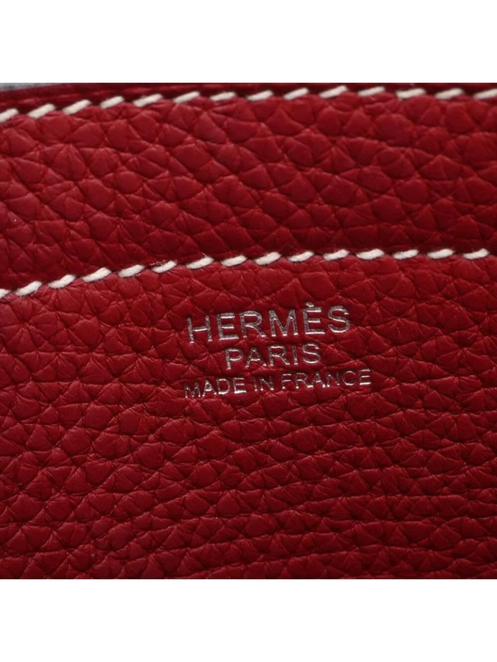 Hermes Tote Cover Series 31 Rouge Grena Leather